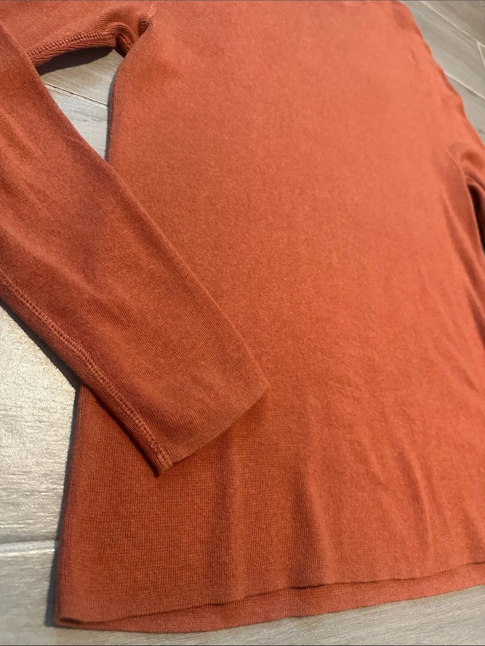 Banana Republic Men's Crewneck Sweater - Rust Orange